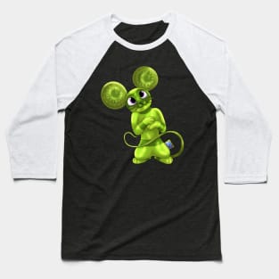 Mousemallow: Green Baseball T-Shirt